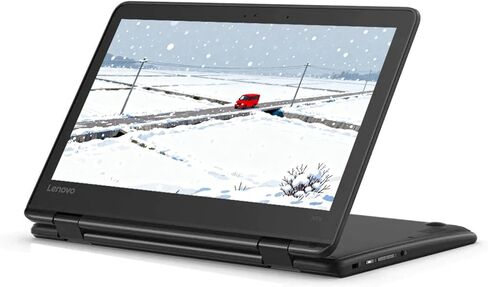 Lenovo Chromebook 300E Gen 2 2 في 1 كمبيوتر محمول للأعمال بشاشة تعمل باللمس، شاشة 11.6 بوصة عالية الدقة (1366 × 768)، Intel Celeron N4020 1.1 جيجا هرتز، حتى 2.8 جيجا هرتز، 4 جيجا بايت رام، 32 جيجا بايت SSD، لوحة مفاتيح يابانية، نظام تشغيل Chrome (متجدد) in Kuwait