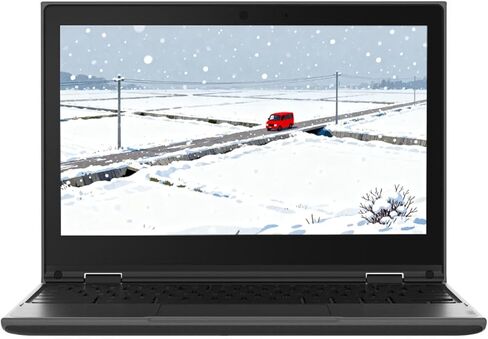 Lenovo Chromebook 300E Gen 2 2 في 1 كمبيوتر محمول للأعمال بشاشة تعمل باللمس، شاشة 11.6 بوصة عالية الدقة (1366 × 768)، Intel Celeron N4020 1.1 جيجا هرتز، حتى 2.8 جيجا هرتز، 4 جيجا بايت رام، 32 جيجا بايت SSD، لوحة مفاتيح يابانية، نظام تشغيل Chrome (متجدد) in Kuwait