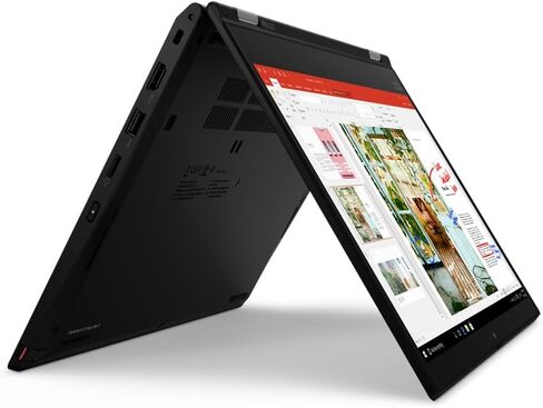 Lenovo ThinkPad L13 Yoga Gen 2 شاشة 13.3 بوصة تعمل باللمس FHD 2 في 1 كمبيوتر محمول للأعمال، قلم ستايلس، Intel Core i5-1145G7 حتى 4.4 جيجا هرتز، ذاكرة وصول عشوائي DDR4 بسعة 16 جيجابايت، 256 جيجابايت SSD، لوحة مفاتيح بإضاءة خلفية، واي فاي، Windows 11 Pro (م in Kuwait