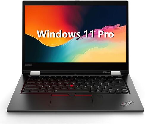 Lenovo ThinkPad L13 Yoga Gen 2 شاشة 13.3 بوصة تعمل باللمس FHD 2 في 1 كمبيوتر محمول للأعمال، قلم ستايلس، Intel Core i5-1145G7 حتى 4.4 جيجا هرتز، ذاكرة وصول عشوائي DDR4 بسعة 16 جيجابايت، 256 جيجابايت SSD، لوحة مفاتيح بإضاءة خلفية، واي فاي، Windows 11 Pro (م in Kuwait