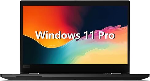 Lenovo ThinkPad L13 Yoga Gen 2 شاشة 13.3 بوصة تعمل باللمس FHD 2 في 1 كمبيوتر محمول للأعمال، قلم ستايلس، Intel Core i5-1145G7 حتى 4.4 جيجا هرتز، ذاكرة وصول عشوائي DDR4 بسعة 16 جيجابايت، 256 جيجابايت SSD، لوحة مفاتيح بإضاءة خلفية، واي فاي، Windows 11 Pro (م in Kuwait