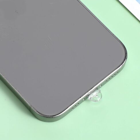 قابس غبار من النوع C للهاتف الخلوي، 80 قطعة من قابس غبار USB C شفاف يغطي منافذ شحن مضادة للغبار غطاء منفذ من النوع C مع فتحة تعليق متوافقة مع جميع أجهزة الكمبيوتر المحمولة من النوع C والهواتف الذكية وسماعات الأذن in Kuwait
