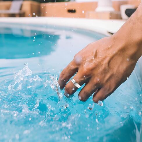 مجموعة حلقات الصحة الذكية KppeX-X1 - مراقبة النوم أثناء الليل - معدل ضربات القلب - IP68 مقاوم للماء لتسجيل التمارين الرياضية - خلاط بدون رسوم اشتراك # لون فولاذي (X1-12#) in Kuwait