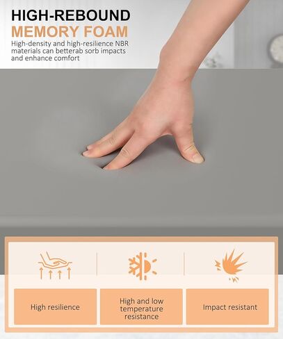 مدفأة الطفل التدقيق 80 ''، وسادة الموقد الحرس الزاوية لإثبات الطفل، رغوة الذاكرة الطوب مكان الحريق الوفير حامي وسادة مقعد لينة للأطفال الرضع الأطفال الصغار، رمادي in Kuwait