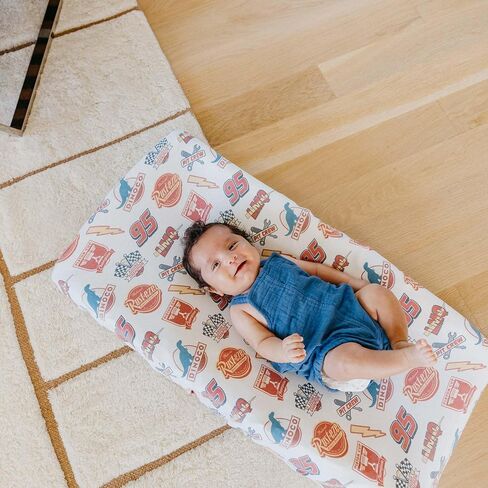 Disney Pixar Bumper Stickers Premium Diaper Changing Pad Cover in Saudi Arabia