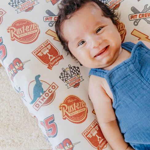 Disney Pixar Bumper Stickers Premium Diaper Changing Pad Cover in Saudi Arabia
