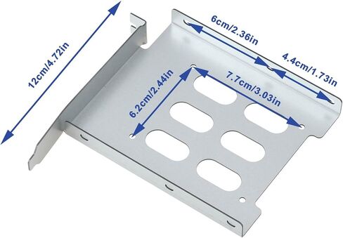 دعامة محول القرص الصلب للكمبيوتر مع براغي متوافقة مع محول فتحة HDD مقاس 2.5/3.5 بوصة إلى PCI PCI-E in Kuwait