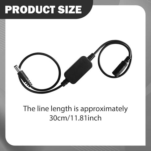 كابل إعادة تشغيل جهاز التوجيه، قابس خط إعادة التشغيل التلقائي وإمداد جهاز إعادة ضبط المودم، مادة PVC مناسبة لورشة العمل المنزلية والمكتبية، 30 سم in Kuwait