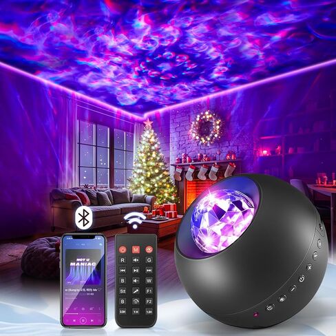 One Fire 3D Galaxy Projector, 65 Scenes HD Star Projector Bluetooth Speaker in Saudi Arabia