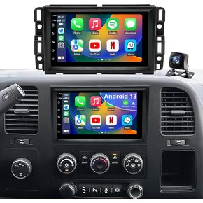 4+64GB 5GWIFI6 ترقية الراديو للسيارة لـ GMC Sierra Chevy Silverado 1500 2007-2013 ، من أجل Tahoe Yukon 2007-2014 ، لاستريو شاشة Tahoe Yukon 2007-2014 in Kuwait