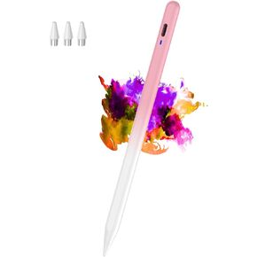 CMARS Active Stylus Pen for Android/Samsung A9/A9+, POM Tip Phone Pencil with Magnetic, Rechargeable Fine Point Tablet Pencil for Samsung/Android/iPhone/Huawei/Vivo/Oppo/Xiaomi/Honor - Black in Saudi Arabia