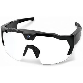 نظارات بيسبول 4K HD POV مع كاميرا، نظارات تسجيل البيسبول الذكية 2026، للجنسين لركوب الدراجات والمشي لمسافات طويلة (E) in Kuwait