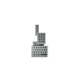 70160203 SWITCH, KEYPAD, 4X4, 50mA, 24V, RUBBER in Saudi Arabia