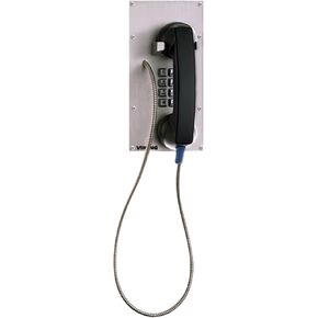 Viking K-1900-8-EWP هاتف بلوحة من الفولاذ المقاوم للصدأ مقاوم للتخريب مع كابل مدرع ولوحة مفاتيح من الفولاذ المقاوم للصدأ مع حماية محسنة للطقس [ewp] in Kuwait