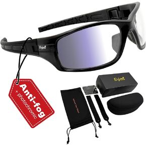 Safety Glasses Anti Fog Photochromic ANSI Z87.1 UV Protection Scratch Resistant hunting tactical Airsoft in Saudi Arabia