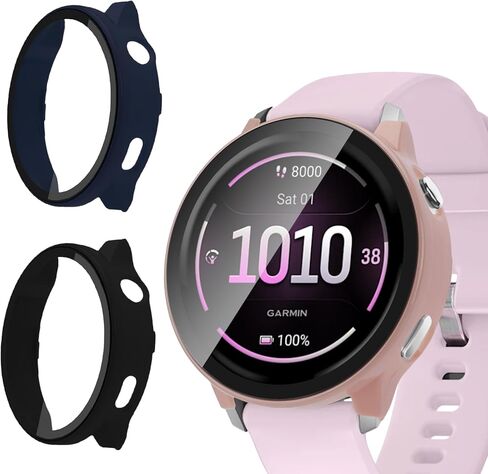 Liuyuxi 3-Pack For Garmin Venu 4 Screen Ptotector case, Full Coverage Hard PC Bumper with 9H Glass Compatible With Garmin Venu 4 41mm[Anti-Scratch]. in Saudi Arabia