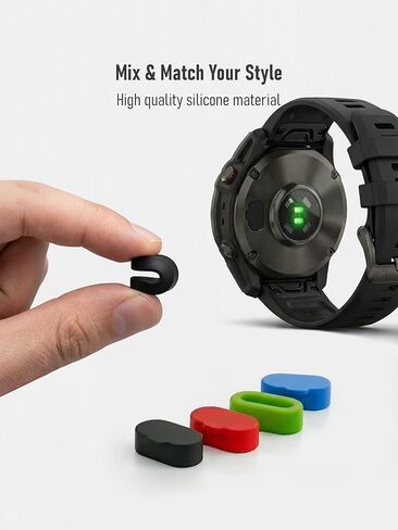 [عبوة من 3 عبوات حافظة حماية شاشة شفافة لجهاز Garmin Forerunner 570 47 مم، غطاء حماية كامل مع زجاج مقسى مدمج 9H و4 مقابس غبار من السيليكون، هيكل صلب من البولي كربونات، حماية كاملة للجري، صالة الألعاب الرياضية in Kuwait