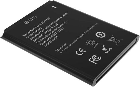 SHENMZ BTE1400 Battery, Higher Capacity 1600mAh Li-ion Replacement Battery for Verizon Orbic Journey V RC2200L 4G LTE Flip BTE-1400 in Saudi Arabia