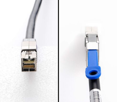 Heretom 12G External Mini SAS HD SFF-8644 to SFF-8644 Cable, 1-m(3.3ft) in Saudi Arabia