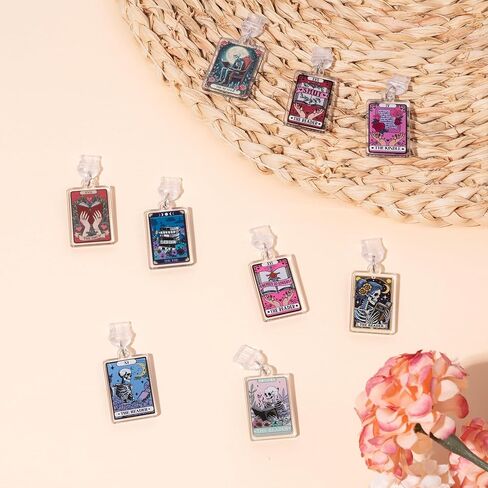 Type C Dust Plug Charm - 9pcs USB C Charging Port Dust Plug Accessories for E-Reader, Funny Bookish Theme Phone Protector Charm Decoration for Women Teacher Student Book Lover Gift (Skull) in Saudi Arabia