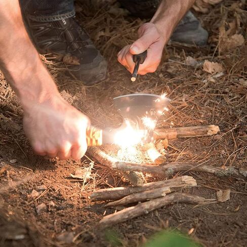 UST Parahatchet FS Camping Axe with Stainless Steel Blade Including 3 Hex Wrenches and Rope Cutter, Paracord-Wrapped Handle and Magnesium Fire Starter for Camping, Backpacking, Hunting and the Outdoors in Saudi Arabia