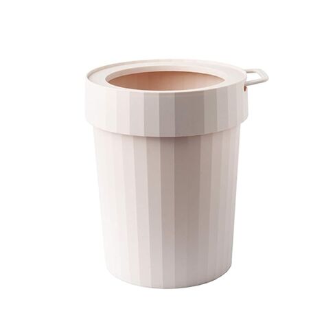 Simple Plastic Trash Can Without Lid, Modern Portable Garbage Bin for Home, Office, Bathroom in Saudi Arabia