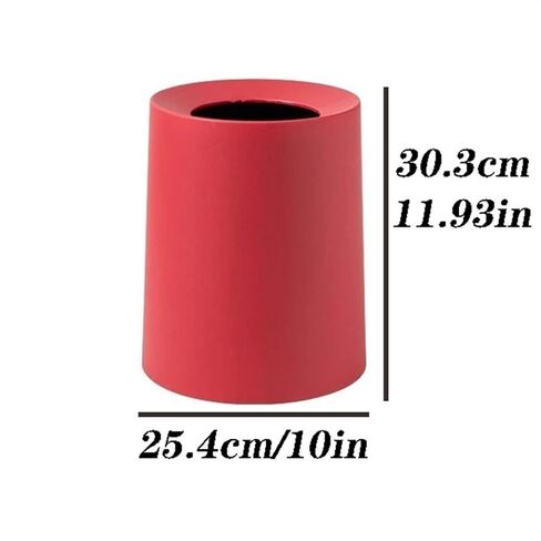 Simple Coverless Trash Can, Large Capacity Household Garbage Bin, Modern Design for Kitchen, Office, and Bathroom in Saudi Arabia