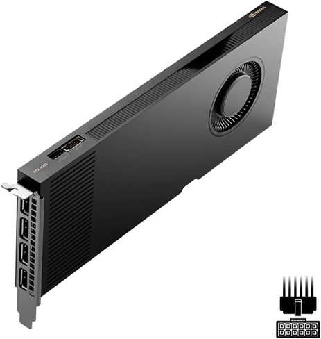 بطاقة رسومات بي ان واي RTX 4000 Ada Generation 20 جيجا DDR6 كوادرو - VCNRTX4000ADA-PB in Saudi Arabia