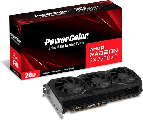 بطاقة الرسومات PowerColor AMD Radeon RX 7900 XT (متجددة) in Kuwait
