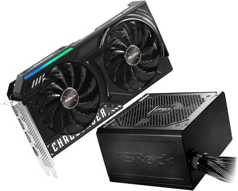 ASRock Intel Arc B580 Challenger 12GB OC & PRO-650G 650W 80+ Gold PSU | Efficient 1440p Gaming Bundle in Saudi Arabia