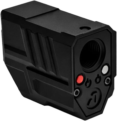 وحدة تتبع Airsoft ACETECH Quadra مع وضع فلاش مضيئة تصميم مربع مضغوط لخيوط CCW مقاس 14 مم تتضمن محول CW مقاس 11 مم in Kuwait