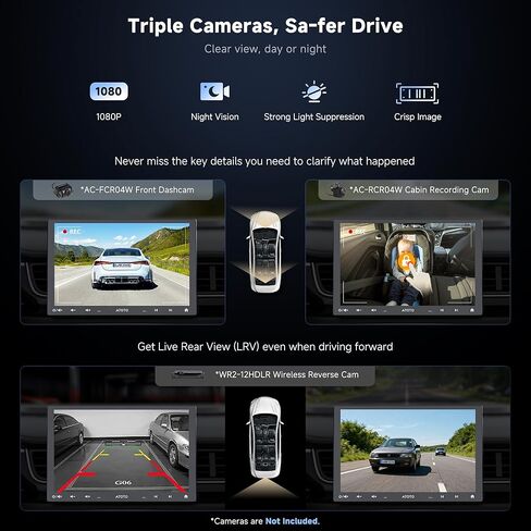 ATOTO S8 MS 10 بوصة ستيريو سيارة Android مزدوج DIN وSingle DIN، شاشة QLED عائمة، 4G LTE/Wi-Fi، تسجيل كاميرا مزدوجة، CarPlay لاسلكي وAndroid Auto، بلوتوث مزدوج، مسار GPS، 36EQ، DSP in Kuwait