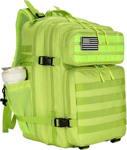 25L/45L Tactical Backpack Military Tactical Backpack Heavy Duty Molle Assault Pack for Work Gym Outdoors (1.0 25L-leopard, Small) in Kuwait