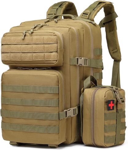 ATBP Military Tactical Molle Rucksack Backpack Large Travel Backpack Hiking Daypack Camping Hunting Backpack in Saudi Arabia