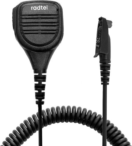 radtel Heavy Duty Waterproof Speaker Mic for RT-950 RT-950 PRO Radios, Noise-Cancelling Walkie Talkie Microphone in Saudi Arabia