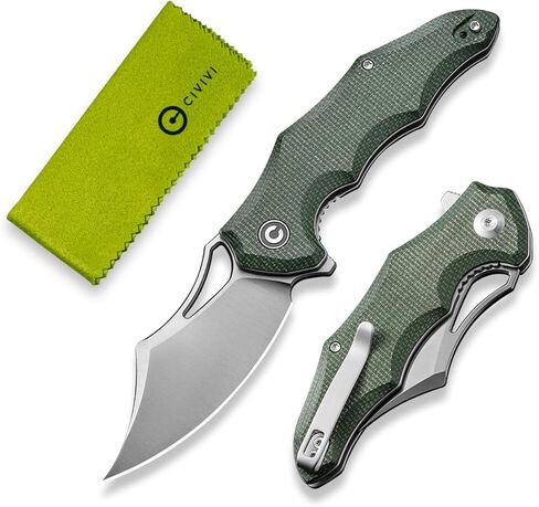 سكين جيب رائع من CIVIVI Chiro لـ EDC، سكين قابل للطي مع زعنفة 3.1 بوصة 14C28N Blade G10، سكين متعدد الاستخدامات للرجال والنساء C23046-3 in Saudi Arabia