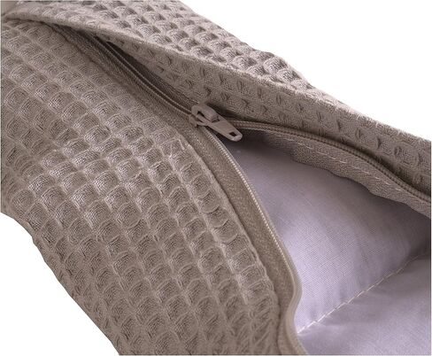 Vivi Relax-a-Bac Scarf Wrap Hot Cold Therapy Microwavable Heating Pad and Cold Compress, Grey in Saudi Arabia