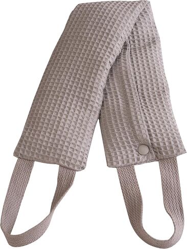 Vivi Relax-a-Bac Scarf Wrap Hot Cold Therapy Microwavable Heating Pad and Cold Compress, Grey in Saudi Arabia