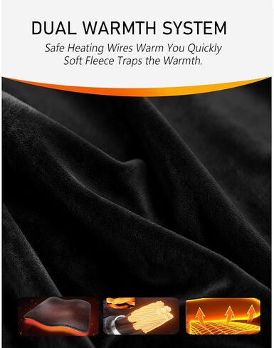 Plush Fluffy Car Seat Cover for Winter, Universal Front Seat Cushion, Non-Slip Fuzzy Seat Cover for Car Truck SUV Van, Soft Fleece Seat Protector (Black-1, Warm, 1PCS) in Saudi Arabia