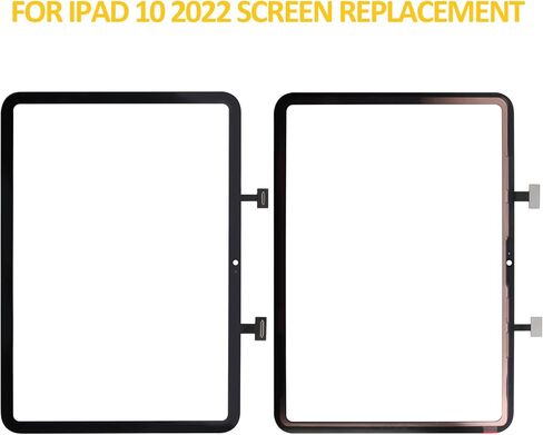 A-MIND for iPad 10 10th Generation 10.9-inch (2022) Touch Screen Digitizer Replacement Glass Front Panel Only No LCD Compatible with A2757 A2777 A2696 in Saudi Arabia