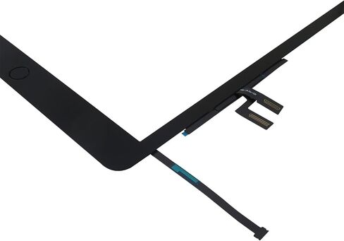 Loner Tablet Touch Screen Repair Kit Fit for iPad 7th Gen 2019 Fit for ipad 8th 10.2inch Digitizer Glass Touch Screen Replacement + Home Button(Black) in Saudi Arabia