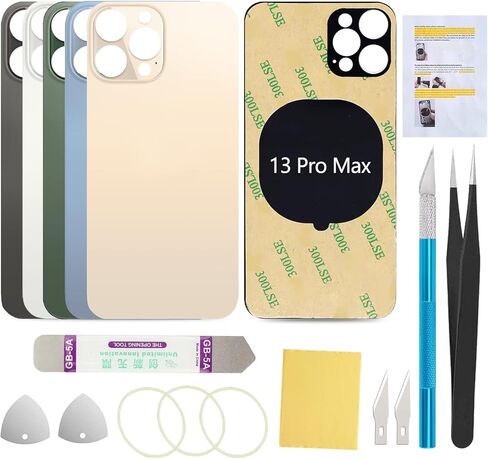 Back Screen Glass Cover Replacement Compatible with iPhone 13 Pro Max 6.7-Inches All Carriers (Alpine Green) in Saudi Arabia