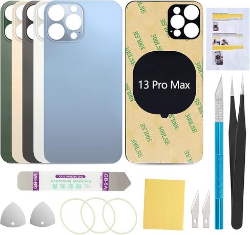 Back Screen Glass Cover Replacement Compatible with iPhone 13 Pro Max 6.7-Inches All Carriers (Alpine Green) in Saudi Arabia
