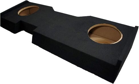 American Sound Connection Dual 10" Sub Box Subwoofer Enclosure Compatible with 2014-2018 GMC Sierra Crew Cab Truck in Saudi Arabia