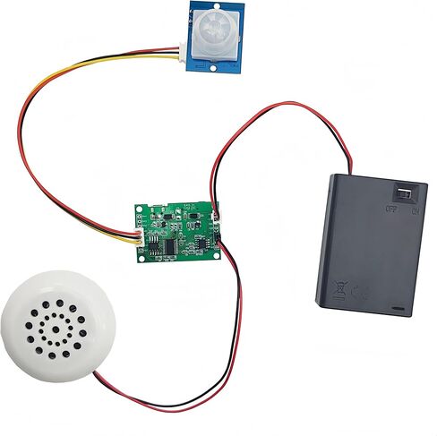 مجموعة وحدة تسجيل الصوت للموسيقى MP3 DIY لوحة تسجيل الصوت الترحيبية مع مكبر صوت ومستشعر حركة PIR in Kuwait