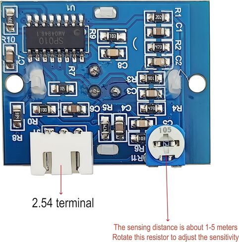 مجموعة وحدة تسجيل الصوت للموسيقى MP3 DIY لوحة تسجيل الصوت الترحيبية مع مكبر صوت ومستشعر حركة PIR in Kuwait