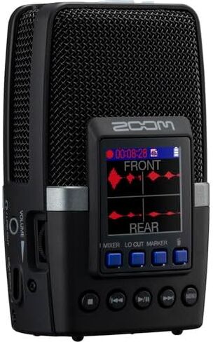 Zoom H2essential Multi-Mic 32-Bit Float Handy Recorder Bundle with Extreme PRO 64GB Memory Card + USB Card Reader in Saudi Arabia