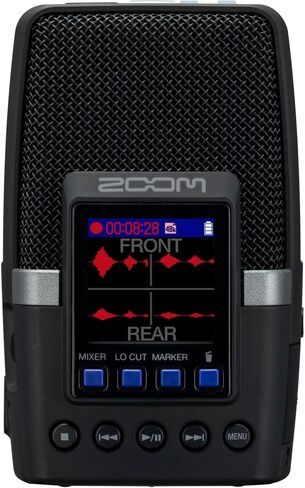 Zoom H2essential Multi-Mic 32-Bit Float Handy Recorder Bundle with Extreme PRO 64GB Memory Card + USB Card Reader in Saudi Arabia