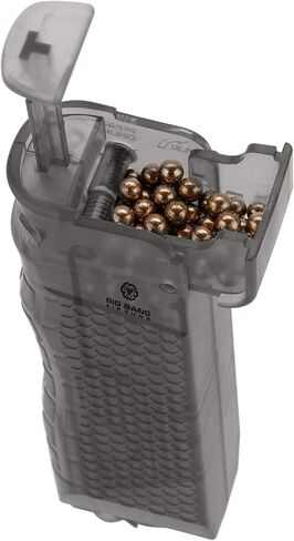 Evike Airguns - محمل السرعة المضغوط Big Bang Airguns Polymer لبنادق هوائية مقاس 4.5 مم .177 (اللون: أسود) in Kuwait