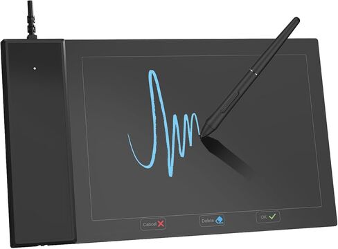 Drawing Tablet for Beginner Graphics OSU Tablet with Battery-Free Stylus 8192 Pressure Sensitive for Digital Art, Painting & Design, Compatible with Windows, Mac OS and Android in Saudi Arabia